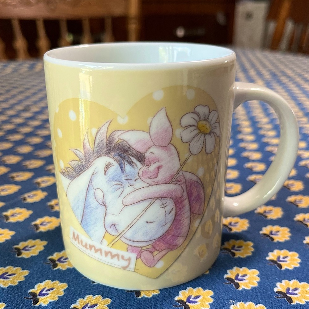 Disney Winnie the Pooh Mummy Zack! Mug - Eeoyre Piglet Daisy Mom Heart